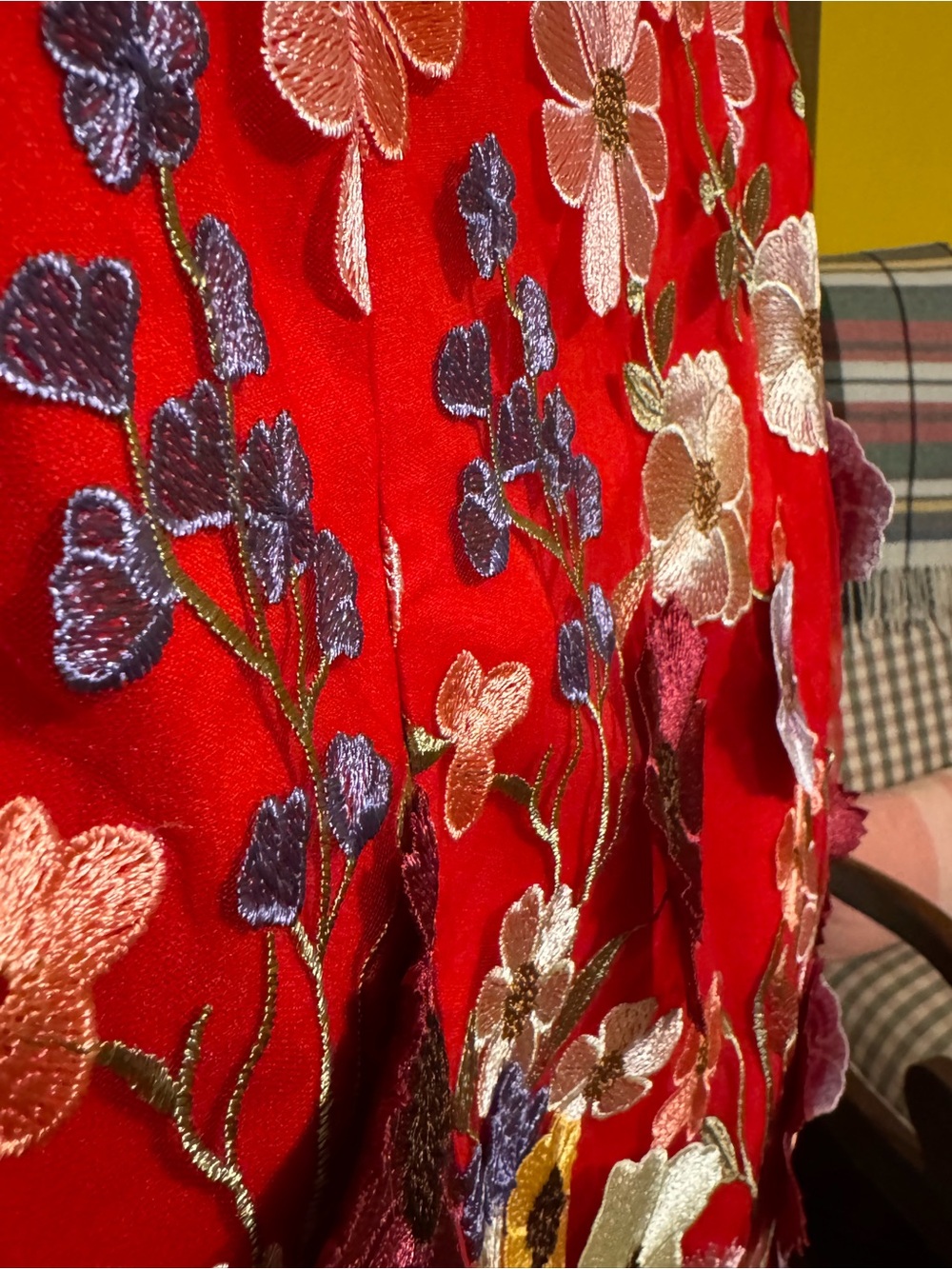 Floral strapless mini dress - Picture 2 of 5
